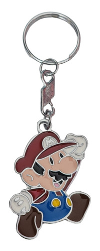 Llavero Metalico De Figura De Mario Bros