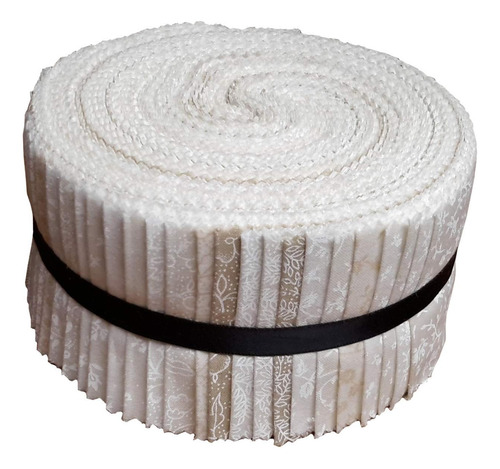 Tiras De Patchwork Neutrales De 6,35 Cm, 40 Tiras Precortada