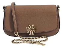 Comprar Tory Burch Britten Moose Marrom Com Bolsa Crossbody Conversí