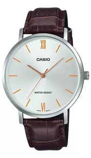 Reloj Para Hombre Casio Casio Mtp-vt01l-7b2udf Marrón