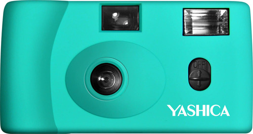 Yashica - Set De Cámara De Carrete De 35 Mm Mf-1 Snapshot .