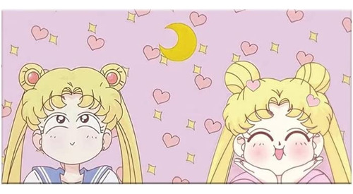 Mouse Pad Largo Arte Cute Anime Serena Sailor Moon 40x90cm