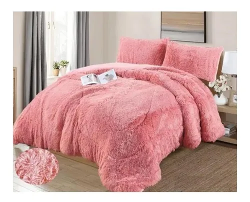 comprar Cobertor Polar Chiporro Invierno Peludo 1.5 Plaza Y Media R&