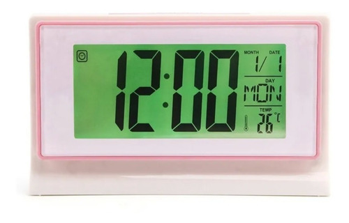 Reloj Despertador Digital Con Alarma Inteligente Con Luz Led