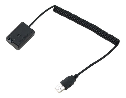 Cable Usb A Batería Ficticia Np-fw50 Para Sony A6400 /