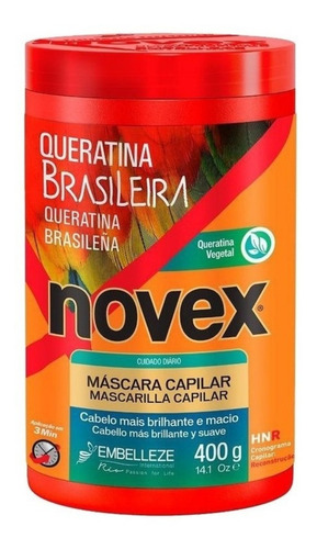 Novex Tratamiento Queratina Brasileira 400g