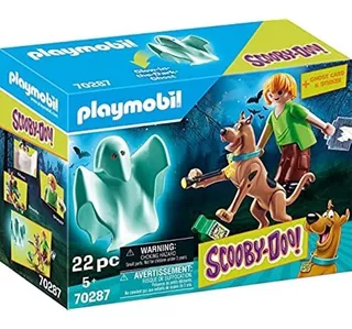 Playmobil Scooby-doo! Scooby & Shaggy With Ghost