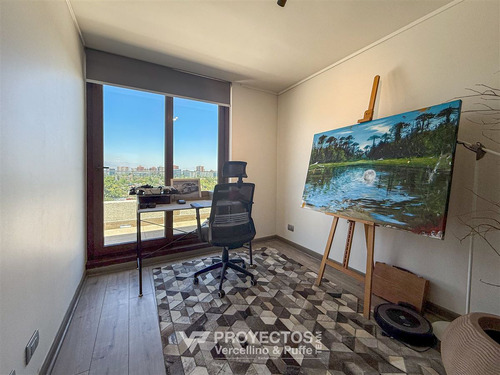Exquisito Penthouse Con Azotea Venta De 3 Dorm. En Vitacura