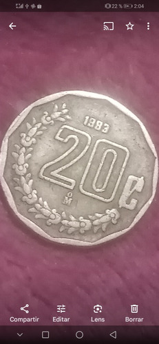 Moneda De De 50 P. 1985 De 20cent  1985 Y Varias De 100 1985