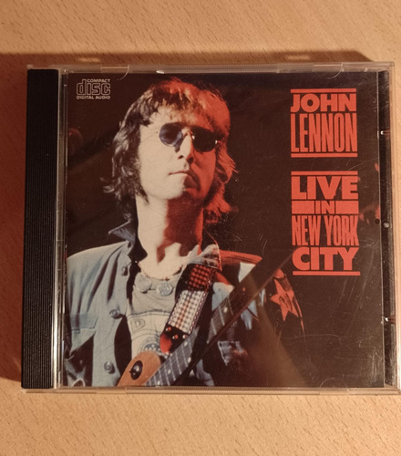Live In New York City - John Lennon (cd Importado Uk 1986) 