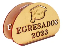 Comprar 20 Servilleteros Egresados Calados Fibrofacil Personalizados
