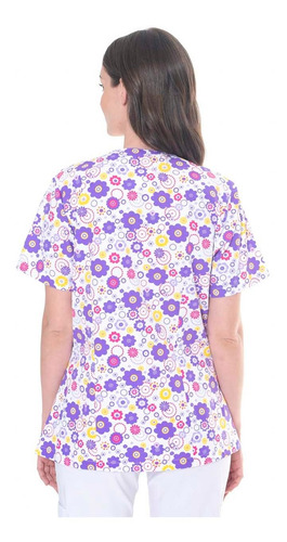 Blusa Tania Dacron Estampado Helpen