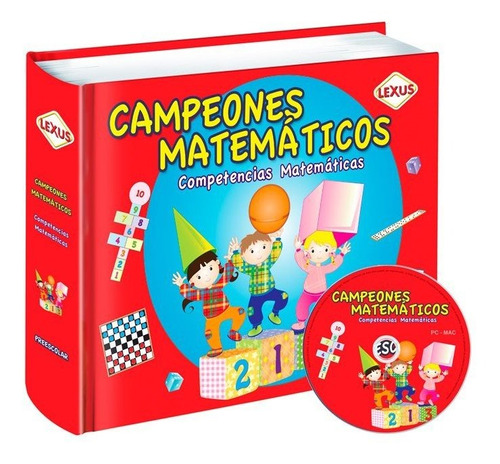 Libro Campeones Matemáticos - Nivel Preescolar