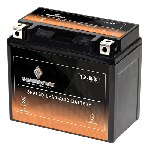 Chrome Battery Bateria De Plomo Ytx12-bs