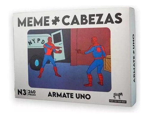 Puzzle Meme Cabezas  Spiderman 4946