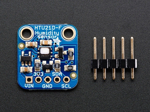 Imagen 3 de 4 de Adafruit Sensor De Humedad Y Temperatura Htu21d-f - Arduino