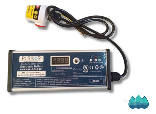Imagen 2 de 3 de Balastro Repuesto Lampara Uv De 35 A 95 W Gold12 Purikor