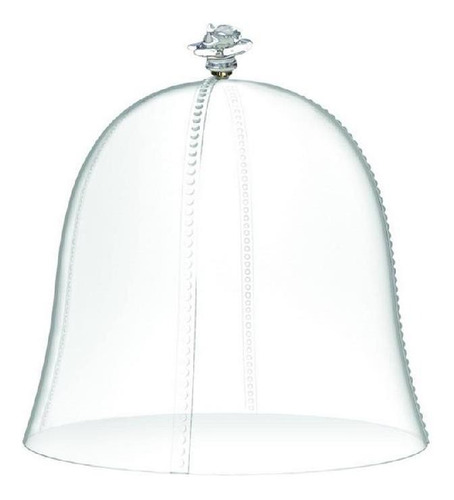 Campana De Acrilico Baroque & Rock Evergreen Transparente