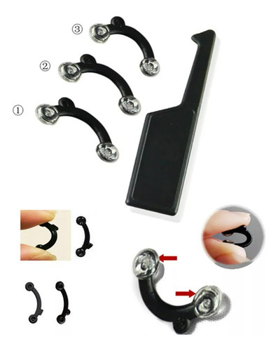 Esponjas De Maquillaje Invisible Nose Up Set 3 Pzas