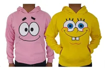 Comprar Duo 2 Sudaderas Bob Esponja Y Patricio Pareja Amigos Novios 