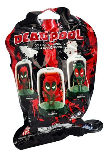 Deadpool Marvel Sobre Mini Figura Sorpresa Serie 2 Zag Toys