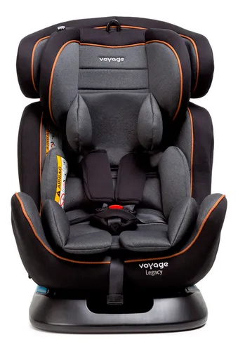 Cadeirinha Infantil Reclinável Legacy Cinza e Preto Mescla Voyage