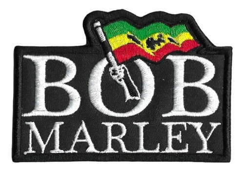 Parche Bordado Bob Marley
