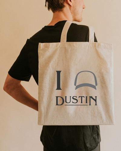 Bolsa Tela Lienzo Tote Bag Dustin Henderson 3 Strangerthings