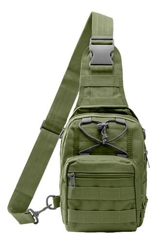 Morral Cruzado Tactico Tipo Militar C/ Sistema Molle Liviano