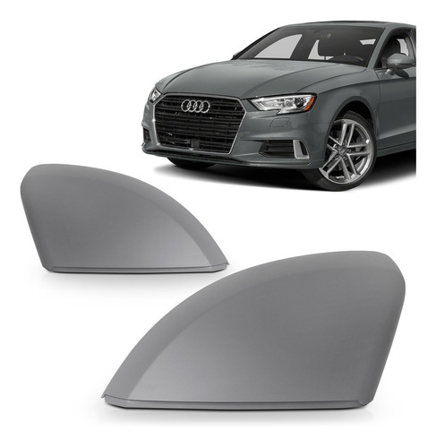 Par Capa Retrovisor Audi A3 2016 2017 2018 2019 2020 Primer