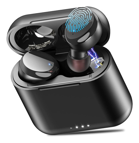 Tozo T6 True Wireless Earbuds Auriculares Bluetooth 5.3 Con