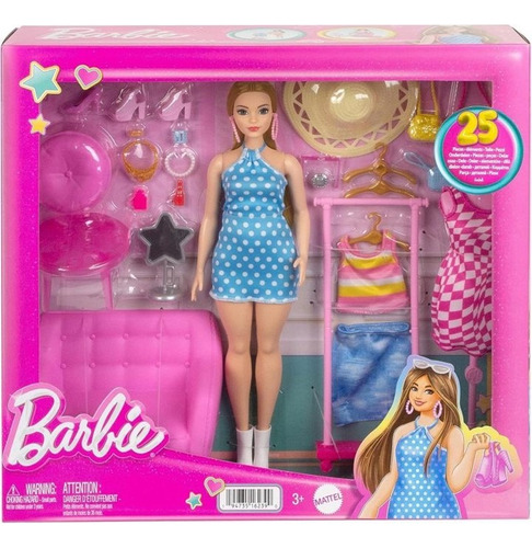 Barbie La Película Estilista Y Armario Hpl78