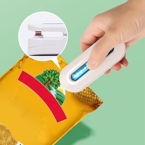 Mini Sellador De Bolsas Con Sellado Térmico 2 En 1,