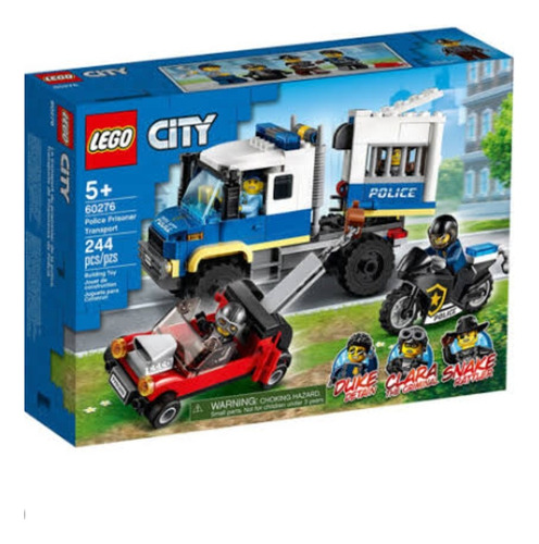 Lego 60276 Transporte De Prisioneros De Policía - City