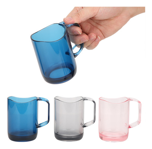 Innovador Vaso Grueso Para Cepillo De Dientes Con Mango, 3 P