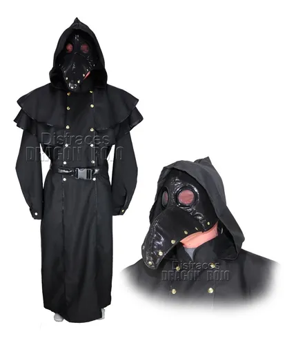 Traje de medico de online la peste negra mercadolibre