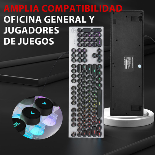 Teclado Gamer Teclados Físicos Teclado Computadora Con Rgb Jes®