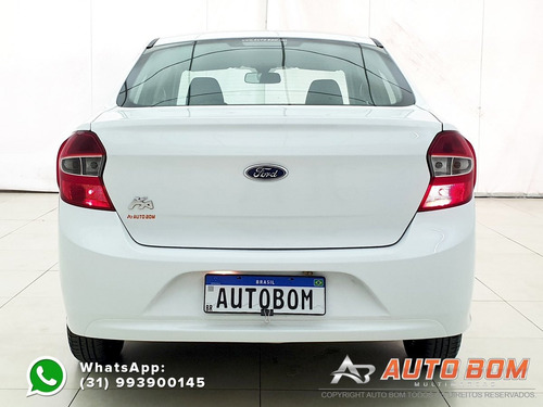 Ford Ka Sedan 1.0 Se 12v Flex C/ Farol De Neblina E Som...