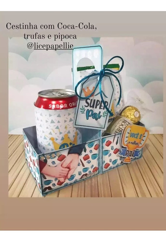 Imagem 1 de 1 de Caixa Lanche Para Dia Dos Pais