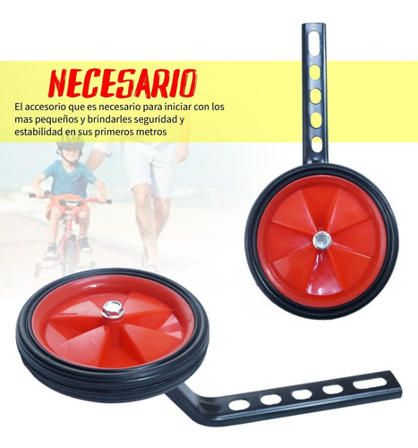 Juego De Ruedas Estabilizadoras Para Bicicleta De Niño