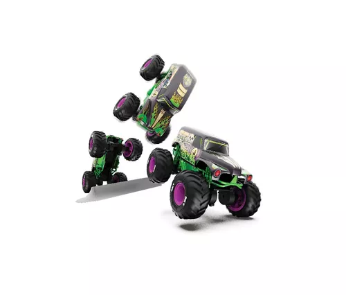 Monster Truck de controle remoto Monster Jam Freestyle Force Spin Master Monster  Jam Freestyle Force 1:10 Grave Digger