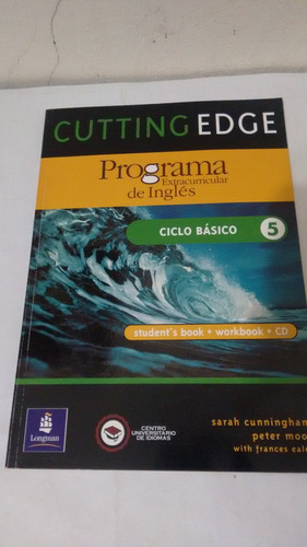 Cutting Edge 5 Student's Book Workbook + Cd Usado Cod 657