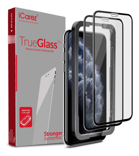 Icarez Protector Pantalla Vidrio Templado Para iPhone 11 Pro