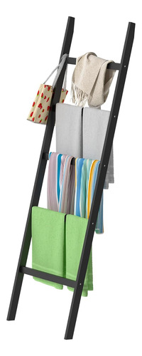Escalera Mantas, Racks De Toallas De 5 Capas, Soporte M...