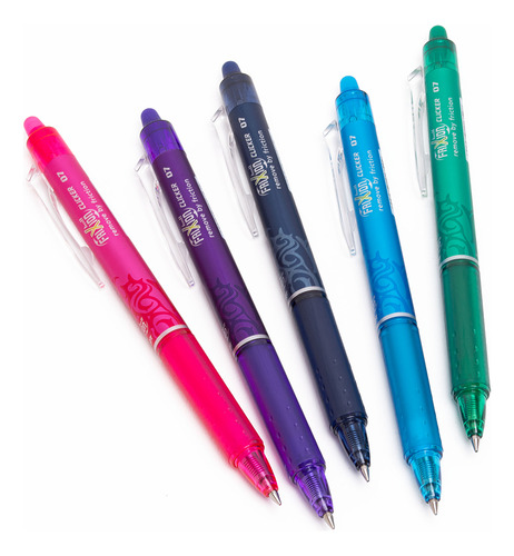 Set 5 Lápices Frixion Addixion Clicker Pilot