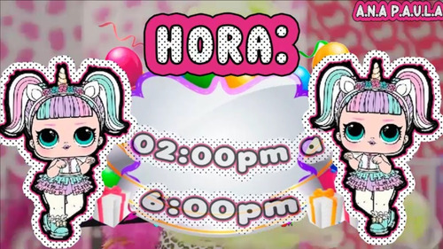 Invitación Vídeo Digital Lol De Cumpleaños