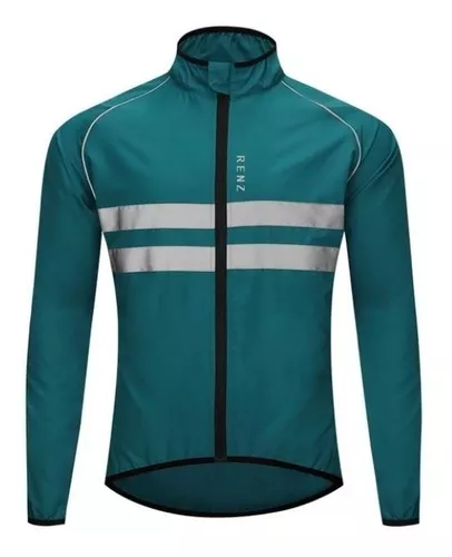 Chaqueta cortavientos para hombre, chaqueta para correr, resistente al  viento, reflectante, para ciclismo, ciclismo, ligera, transpirable