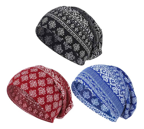 Bohend Gorro Bohemio Gorro Cabeza Bandanas Elásticas Dormir