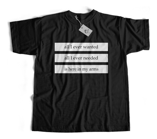 Playera Depeche Mode | Enjoy The Silence Lyrics