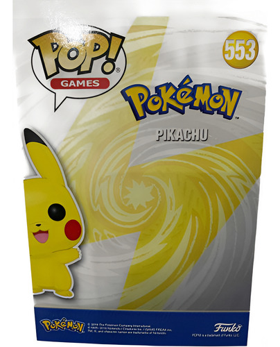 Pikachu Saludando 553 Pokémon Funko Pop!
